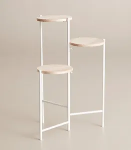 Soporte para maceta, soporte de Metal para plantas en revestimiento negro, maceta de Metal, última llegada, aspecto Premium, flor redonda, caja de cartón de hierro, 100 Uds. - Product Image 3