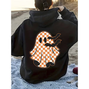 Sudadera Kinitwear para mujer Otoño/Invierno hecha en China sudadera estándar de ocio de un color - Product Image 1