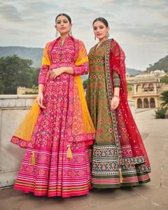 ชุดคลุม Anarkali สำหรับงานแต่งงานและงานปาร์ตี้สำหรับผู้หญิง - Product Image 3