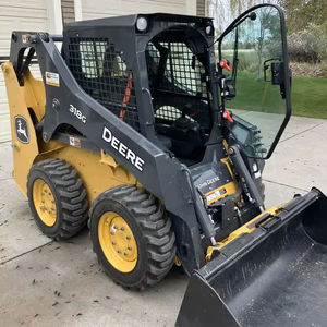 2023 John Deeree 318G Minicargador frontal usado con motor Kubota MOOG Bomba hidráulica y componentes de cojinete de llave a la venta - Product Image 2