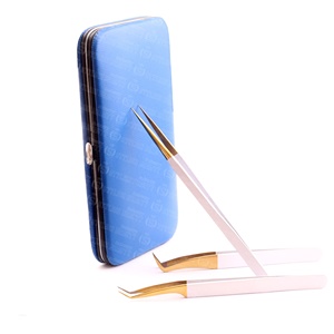 Soporte de pinzas de metal de diseño moderno con etiqueta privada personalizada de tamaño perfecto para sujetar firmemente pinzas de pestañas sin resbalar - Product Image 5