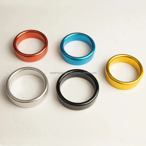 Anillo para Pene de Acero Negro, Diseño Personalizado, 5 mm, Ligero, 40/45/50 mm, Juguetes Sexuales Masculinos - Product Image 2