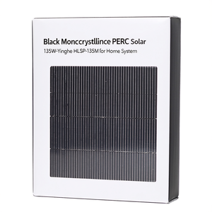 Panneau solaire monocristallin PERC noir 135W-Yinghe HLSP-135M pour système domestique - Product Image 2