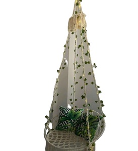 Macrame Decoration <b>Swing</b> HANDMADE NATURAL Baby <b>Swing</b> Set Style Color Baby Bedside Sleeper - Product Image 1