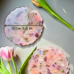 Posavasos de resina redondo de lujo de alta calidad Estilo clásico para uso en la cocina a un precio razonable - Product Image 2