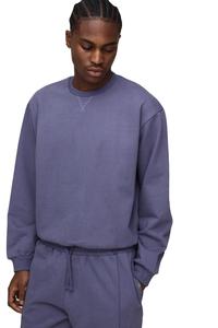 100% <b>Fleece</b> Cotton Crew Neck Hoodie Regular Fit <b>Lined</b> Casual Breathable Winter <b>Sweatshirt</b> for Men - Product Image 4