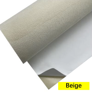 Rollo de Vinilo Autoadhesivo de PVC Sintético Tipo Gamuza de Terciopelo de Alta Calidad Ecológica de 0.8mm para Tapicería Artificial y Reparación de Interiores de Automóviles - Product Image 3