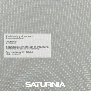 Tessuto per Zanzariera in Alluminio 18x14 Larghezza 150 cm. Rotolo da 30 metri - Product Image 5