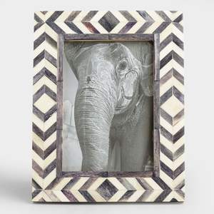 Vente chaude nouveau Design cadre Photo en bois naturel avec incrustation d'os pour mur et Table décoration de la maison utiliser approvisionnement en gros - Product Image 4