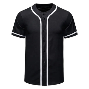 Maillot de baseball performant 100 % polyester, durable et élégant – Technologie à séchage rapide pour l'entraînement professionnel - Product Image 6