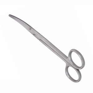 กรรไกรตัดโลหะกรรไกรโค้งใบมีดสแตนเลส6นิ้วสำหรับการผ่าตัด - Product Image 1