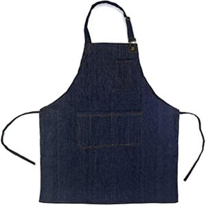 2025 Adjustable Neutral-Style Cotton Denim Apron Safety-<b>Feature</b> for <b>Gardening</b> Painting for Men's Made by Denmark - Product Image 2