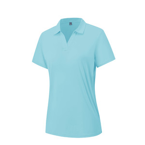 Ropa de Golf Personalizada de Alta Calidad para <span class=keywords><strong>Mujer</strong></span> Camisetas Deportivas de <span class=keywords><strong>Manga</strong></span> <span class=keywords><strong>Corta</strong></span> y <span class=keywords><strong>Polos</strong></span> Estilo Casual Tejido de Punto al por Mayor - Product Image 5