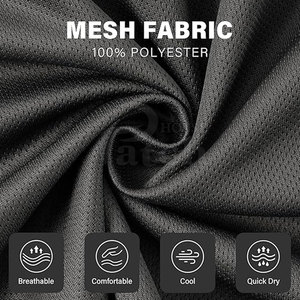 Quick Dry <b>Men</b> Sports <b>Shorts</b> With Mesh Fabric Perfect For Gym Sessions Training And Casual Active Lifestyle Wear - Product Image 4