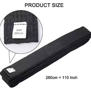 ชุดฝึกซ้อมสำหรับศิลปะการต่อสู้ เข็มขัด BJJ คุณภาพสูง เข็มขัด BJJ สำหรับศิลปะการต่อสู้ MOQ ต่ำ เข็มขัด BJJ สำหรับศิลปะการต่อสู้ - Product Image 4