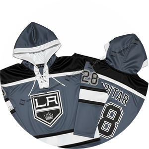 Maillot de hockey sur glace personnalisé en gros, impression par sublimation, logo, design d'équipe, maillot de hockey pour jeunes, sweat-shirt - Product Image 6