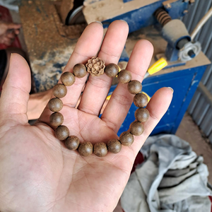 Superior Underwater Oud <b>Bead</b> Bracelet Made From 100% Pure Vietnamese Agarwood 10mm High Quality Vietnam Oud <b>Bead</b> Bracelet - Product Image 4