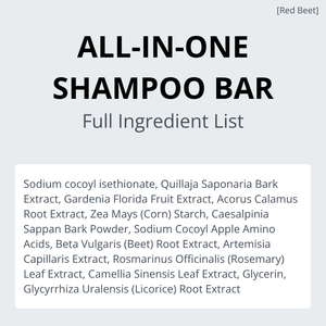 ERIGERON Eco Red Beet Beauty Ball Nettoyant Solide Tout-en-un pour Cheveux, Corps et Visage, pour une Hydratation Profonde et une Nutrition du Cuir Chevelu, Service OEM - Product Image 5