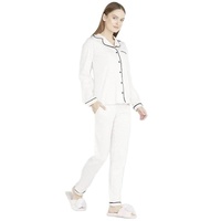 Pyjamas en satin pour femmes Nuisette sexy pour femmes Robe de nuit chaude pour dormir la nuit Grande taille Vêtements de nuit pour femmes
