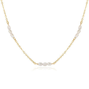 Collar con Dije de Diseño de Triple Perla, Hecho a Mano en Turquía, Plata de Ley 925, Joyería para Compromiso, Boda y Fiesta - Product Image 4