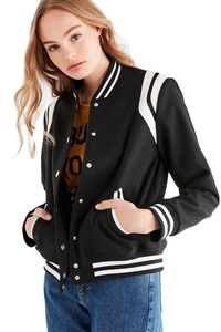 Varsity jacket personnalisé couleur beau design vêtements pour femmes porte des vestes à bas prix vente chaude Letterman vestes - Product Image 2
