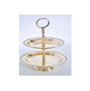 Handmade Low MOQ Multi Layer Branded <b>Metal</b> Cake Stand Manufacturer Wholesaler factory direct sale - Product Image 1