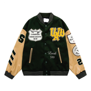 Chaquetas para Hombre, Chaqueta de Cuero Bomber de Edición Especial para Hombre, Cuello Alto, Piel de Vaca, Todas las Tallas Disponibles, Chaqueta para Hombre - Product Image 5