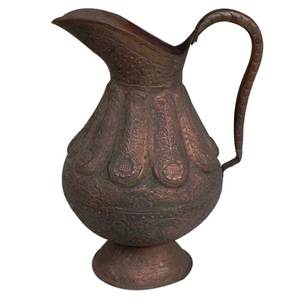 Enamel Finished Pure Copper Water Jug Kitchen Tabletop Decor Dishwasher Microwave Safe for Home Hotel Restaurants Wholesale Rate - Product Image 2