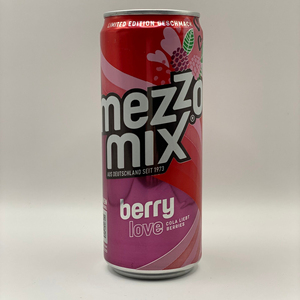 Top Vente Mezzo Mix Berry Love 330ml Fruité Cola Boisson Gazeuse Nouvelle Arrivée Mezzo Mix Berry Love 330ml Mousseux Cola Berry Saveur - Product Image 2