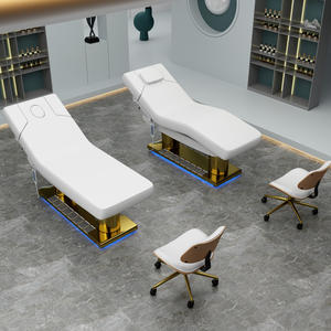 Mesa de masaje azul, cama de masaje para baño corporal, mesa de masaje de fibra de carbono, cama de tratamiento de Spa profesional portátil ligera - Product Image 3