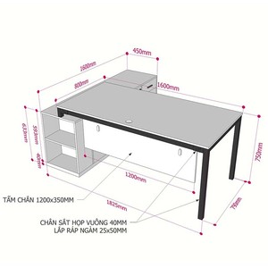 Contemporary Executive <b>Desk</b> 180x160cm <b>Solid</b> <b>Wood</b> Uconcept HBUC033 Office Furniture - Product Image 5