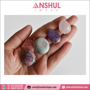 Gama exclusiva de calidad superior para lograr el equilibrio y la paz Juego de regalo de piedras preciosas naturales Kit de cristales de intención de armonía - Product Image 3