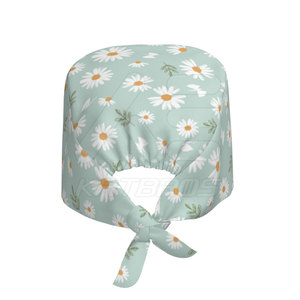 New Style Hospital Equipment <b>Scrub</b> Hats Customized Printing 100% Cotton Unisex Hot Sale Bulk - Product Image 2