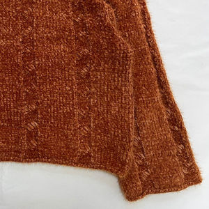 เสื้อสเวตเตอร์แขนยาวสำหรับผู้หญิงเสื้อสเวตเตอร์แขนยาวสีพื้นผลิตตามสั่ง - Product Image 4