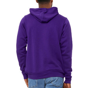 BELLA + TOILE Bella Toile Unisexe Éponge Polaire Pull À Capuche True Royal Blue Hoodies - Product Image 3