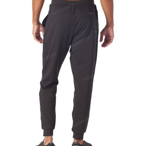 Pantalon de sport élastique en tissu vierge de haute qualité sans étiquette pantalon de survêtement en tissu éponge français pour hommes vente en gros - Product Image 4