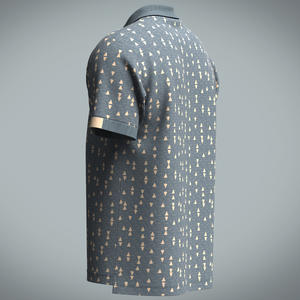 Qualité professionnelle Nouveau design T-shirt polo pour homme en coton coupe sèche Polo imprimé par sublimation avec logo personnalisé - Product Image 4