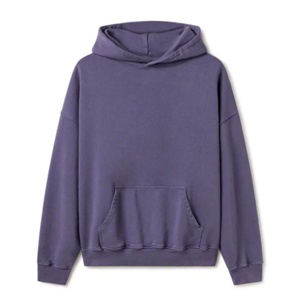 Sudadera clásica con capucha para hombre, sudadera de lana de algodón pesado con capucha, ropa de calle cálida de manga larga con estilo para la temporada de invierno - Product Image 1