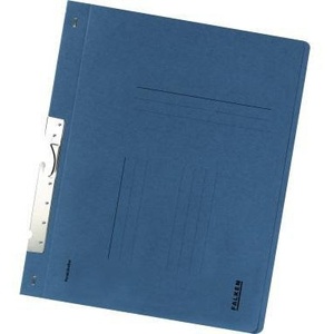 Falken DIN <b>A4</b> 250g/m Recycled Blue Manila Cardboard Official Organizational Imprint File <b>Folder</b> - Product Image 1