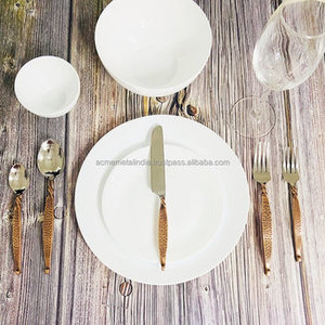 Ensemble de couverts en acier inoxydable de qualité supérieure idéal pour les mariages événements utilisation au bureau ustensiles de cuisine élégants pour les repas et la vaisselle - Product Image 6