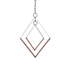 Nuevo diseño, artículo colgante decorativo de hierro, acabado plateado para Navidad, decorativo, hecho a mano, venta al por mayor a granel - Product Image 2