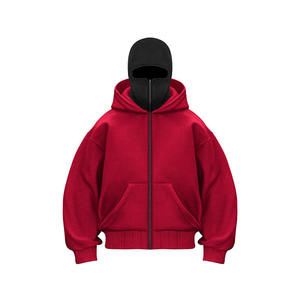 Nouveauté 2026 – Blouson à capuche zippé personnalisé avec logo, haute qualité, streetwear homme, idéal pour l'extérieur en hiver - Product Image 5