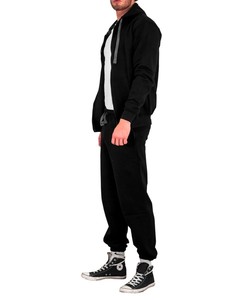 Chándal con cremallera completa personalizado de alta calidad 300 GSM Sudadera con capucha y pantalones de chándal Jogging Bottoms Chándal de peso pesado para hombres - Product Image 2