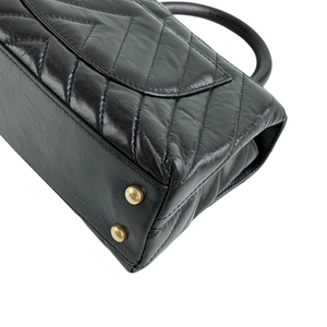 Borsa a Tracolla di Lusso Nera in Pelle Caviar Trapuntata con Catena, Usata, Autenticità Verificata Entrupy, Borsa a Spalla da <span class=keywords><strong>Donna</strong></span> - Product Image 6