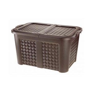ARIANNA Weng 8035450909 <b>Plastic</b> <b>Storage</b> <b>Container</b> 130Lt Trunk Weng Finish - Product Image 1