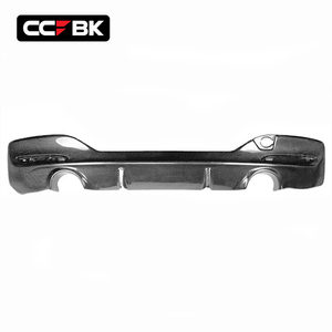 Difusor de Parachoques Trasero Inferior de Fibra de Carbono Seca Estilo 3D para <span class=keywords><strong>BMW</strong></span> F20 F21 M Sport LCI 120i 125i 135i 140i 2015-2019, 51128060303 - Product Image 2