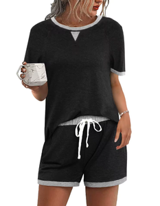 Oversized French Terry Acid Wash Distressed Embroidered Zip Up Cropped Tracksuit Two Piece Women Sweatsuit Set - Product Image 4