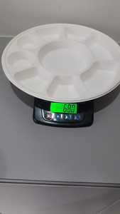 Assiette jetable de luxe en bagasse à 9 compartiments avec design divisé imperméable 9CP - Product Image 6