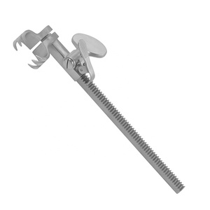 Retractor para Cirugía Cardiovascular de Alta Calidad, 7 Pulgadas, Acero Inoxidable, Aproximador de Costillas Bailey, Puntas Afiladas, Manual, Certificado CE - Product Image 4