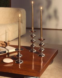 Candelabro de Metal Vintage para Decoración del Hogar, Hecho en India - Product Image 3